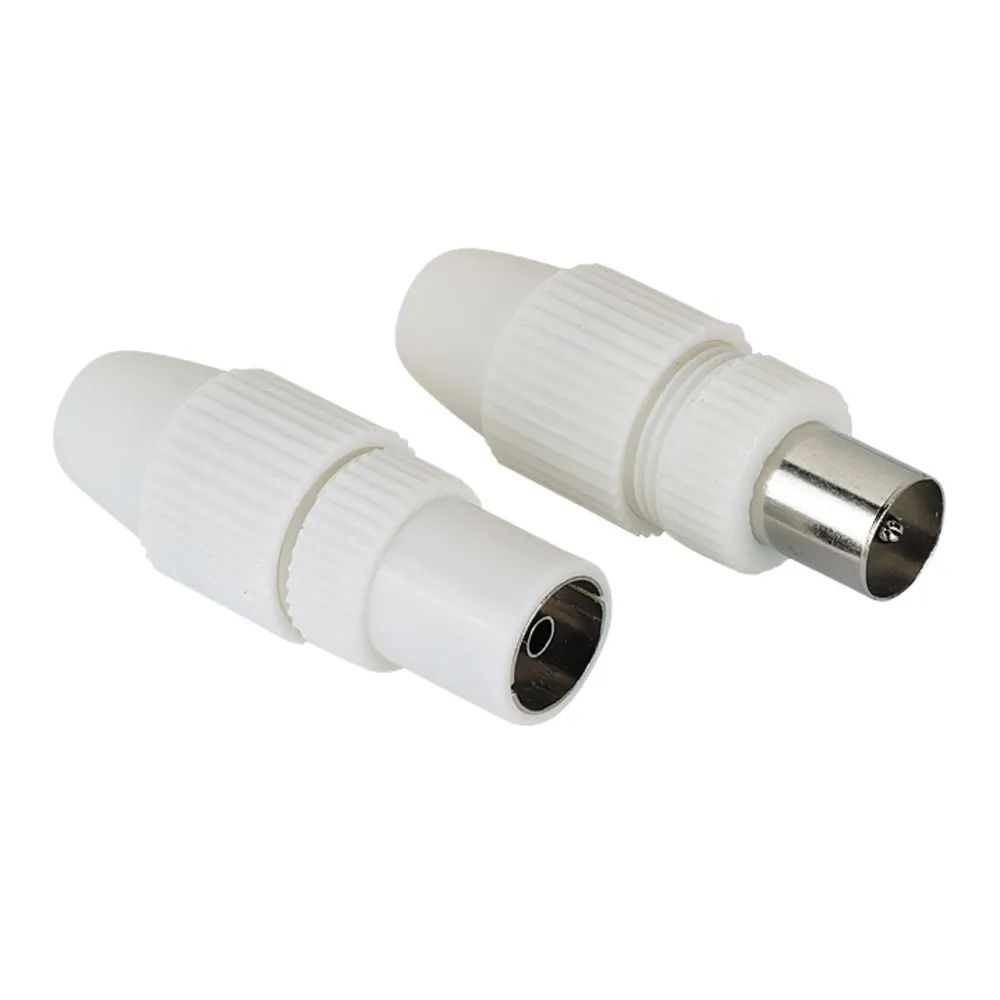 Koax-Set, Stecker/Kupplung, klemmbar (00205212)