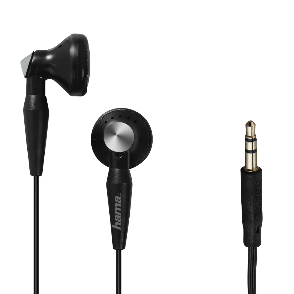 "Kopfhörer ""Basic4Music"", Earbuds, Kabelknickschutz, Schwarz (00184000)"