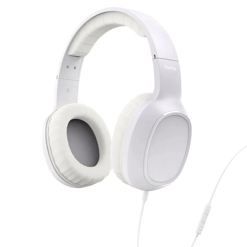 "Kopfhörer ""Fun C"", On-Ear, Mikrofon, einseitige Kabelführung, USB-C, Weiß (00221815)"