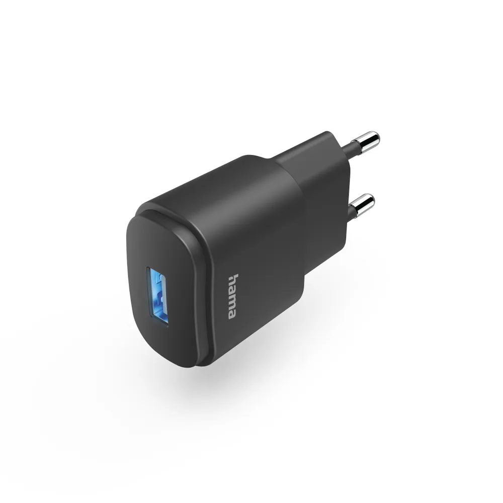 Ladegerät, USB-A, 6 W, Schwarz (00201644)