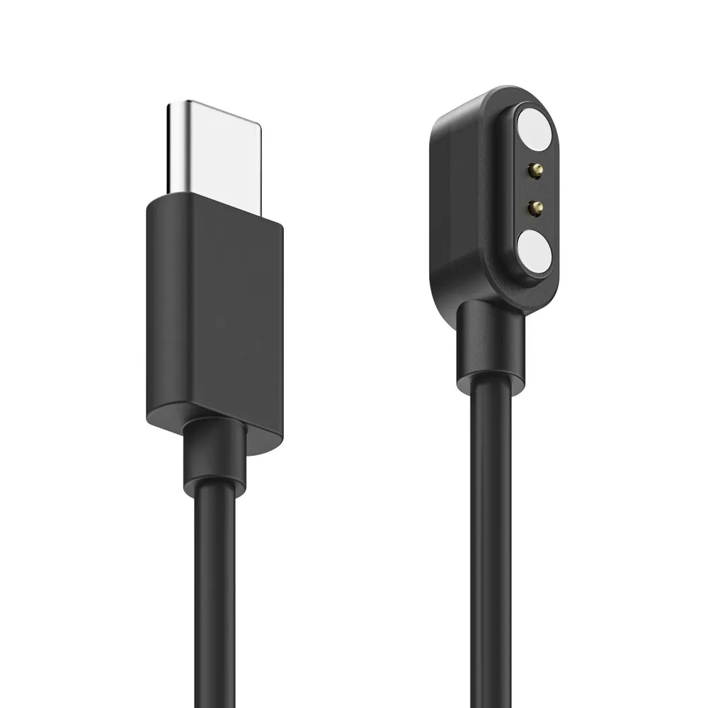 Ladekabel für Hama Smartwatches, mit Magnetic Charge, USB-C, 60 cm, Schwarz (00178638)
