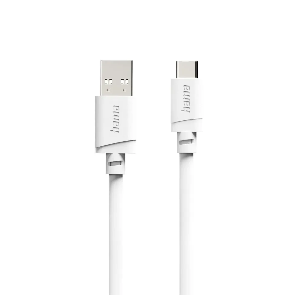 Ladekabel, USB-A - USB-C, 2 m, Weiß (00201813)