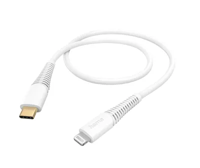 Ladekabel, USB-C - Lightning, 1,5 m, Weiß (00125100)