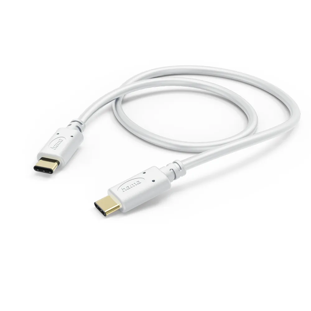 Ladekabel, USB-C - USB-C, 1,5 m, Weiß (00125103)