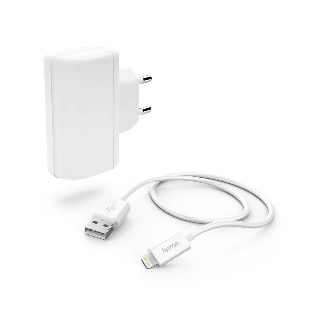Ladeset, Lightning, 2,4 A, Weiß (00183265)