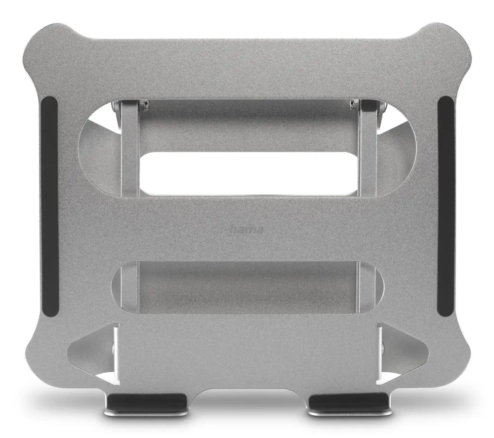 "Laptop-Stand ""Alu"", höhenverstellbar, neigbar, bis 40 cm (15,6""), Silber (00126815)"