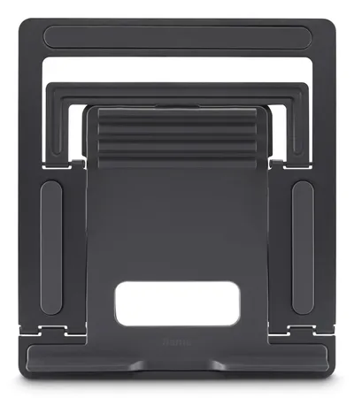 "Laptop-Stand ""Metall"", 4-stufig neigbar, faltbar, bis 40 cm (15,6""), Grau (00126814)"