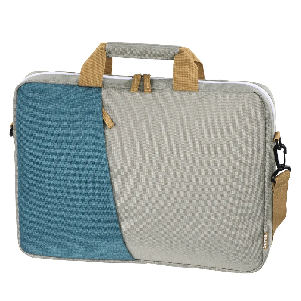"Laptop-Tasche ""Florenz"", bis 34 cm (13,3""), Petrol/Grau (00217120)"