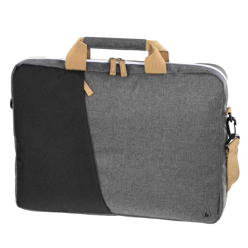 "Laptop-Tasche ""Florenz"", bis 36 cm (14,1""), Schwarz/Grau (00217115)"