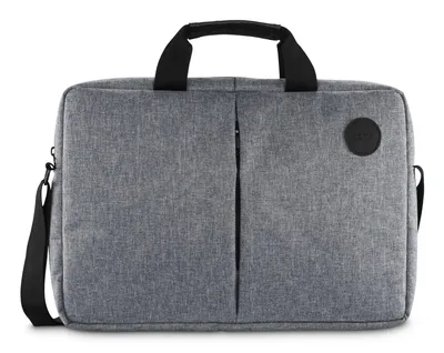 "Laptop-Tasche ""Genua"", bis 40 cm (15,6""), Grau (00227053)"