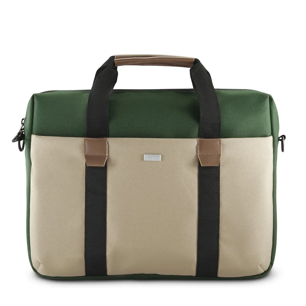 "Laptop-Tasche ""Silvan"", nachhaltig, von 34 - 36 cm (13,3""- 14,1""), Grün (00222061)"