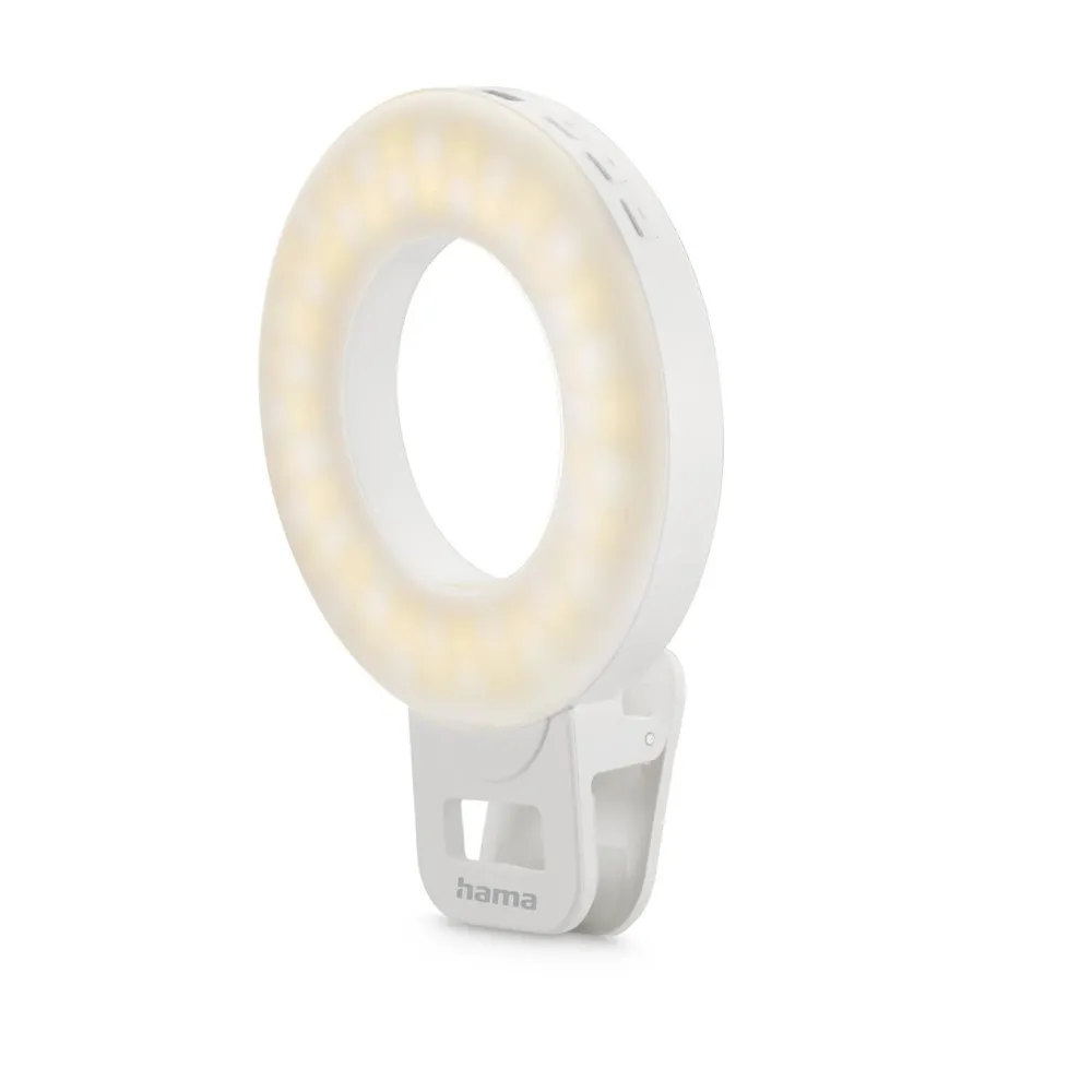 "LED-Ringleuchte ""ToGo"", Clip-On-Ringlicht für Handy, aufladbar, 3 Modi (00004674) Ringlicht"