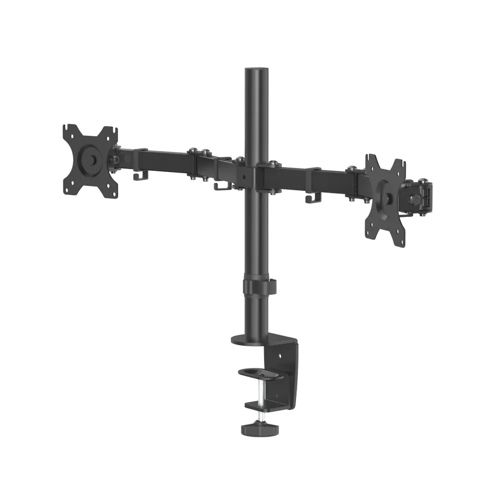 "Monitorhalterung, 2 Monitore, höhenverstellbar, schwenk-/neigbar, 13“ - 32"" (00118491)"