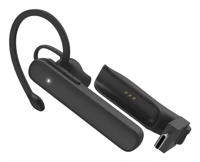 "Mono-Bluetooth®-Headset ""MyVoice Station"", Multipoint, Lautstärkereg., SW (00184186)"