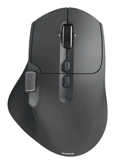"Multi-Device-Maus ""WM-900"", ergonomisch, Funk/Bluetooth®, Akku, RGB, SW (00173097)"