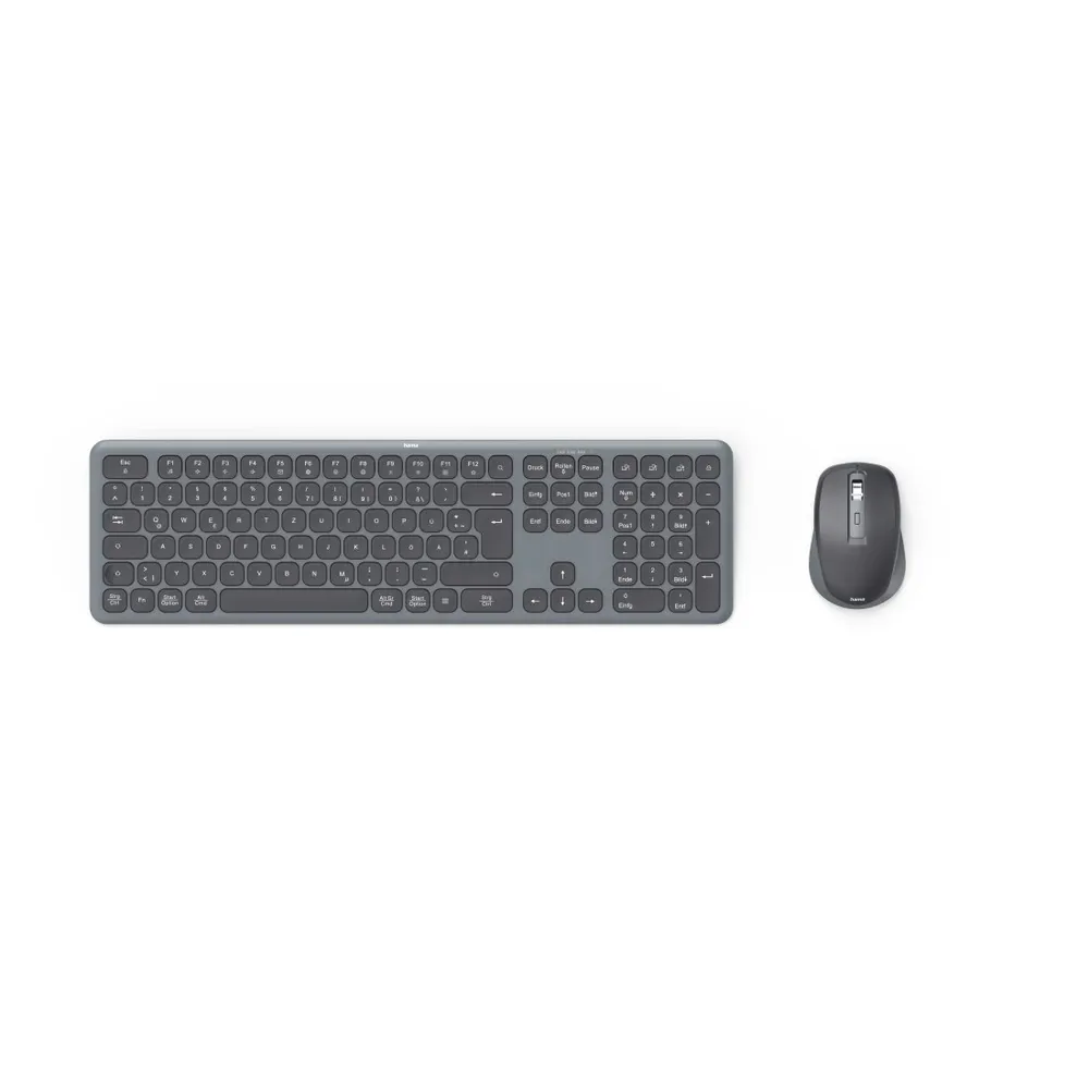 Multi-Device-Tastatur-Maus-Set "WKM-550", kabellos, Funk/BT, SW, QWERTZ DE