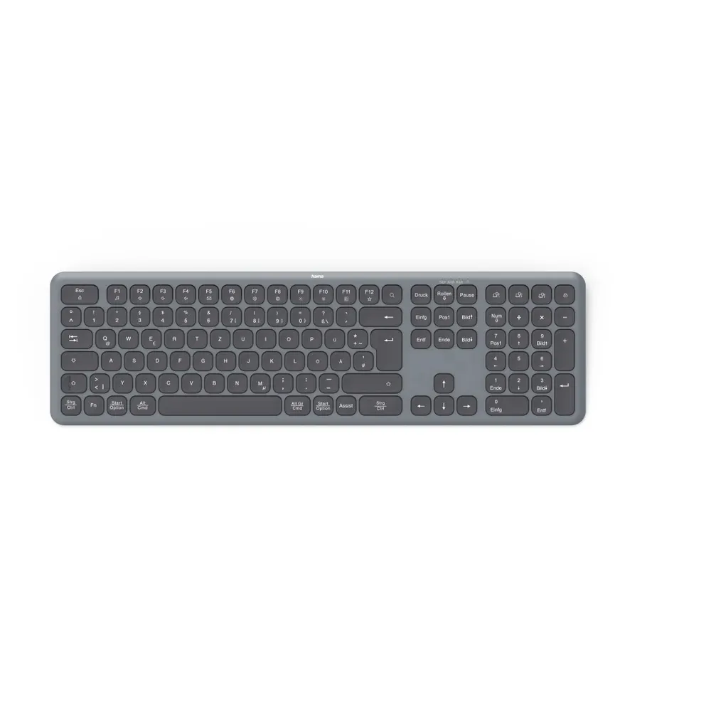 Multi-Device-Tastatur "WK-550", kabellos, Funk u. Bluetooth®, SW, QWERTZ DE