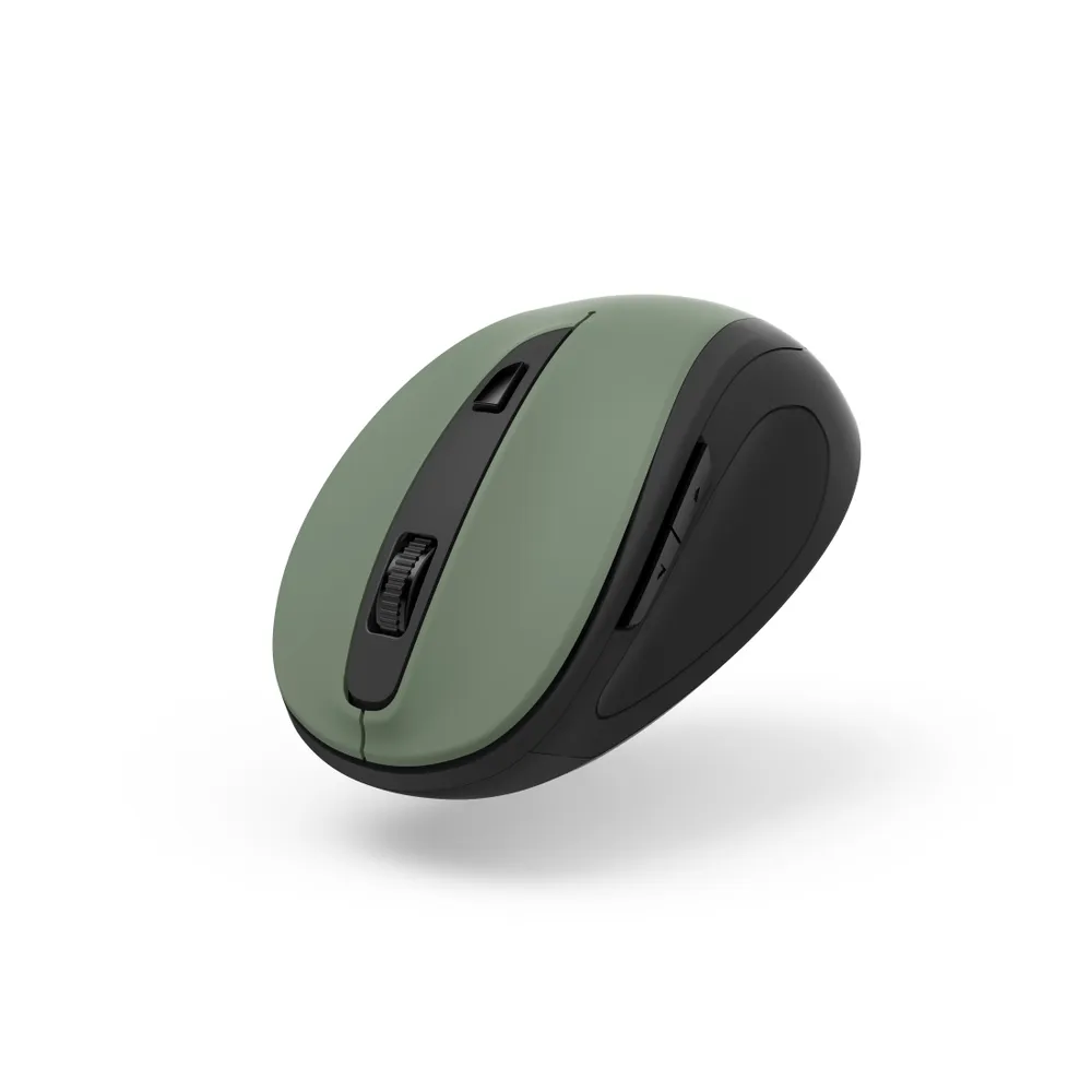 "Optische 6-Tasten-Funkmaus ""MW-400 V2"", ergonomisch, USB-Empf., Opalgrün (00173030)"