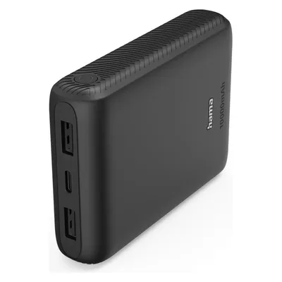 Power Pack, 10000 mAh, 3 Ausgänge: USB-C, 2x USB-A, Anthrazit