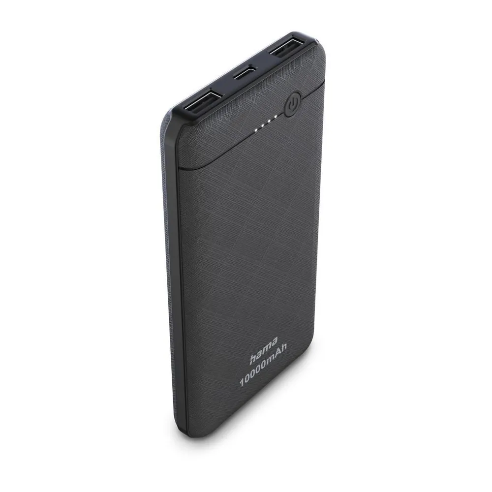 "Power Pack ""10000mAh"", Ausgänge: 1 x USB-C, 2 x USB-A, Schwarz (00201753)"