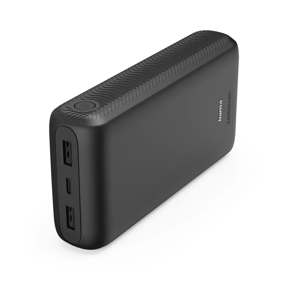 Power Pack, 24000 mAh, 3 Ausgänge: USB-C, 2x USB-A, Anthrazit (00201778)