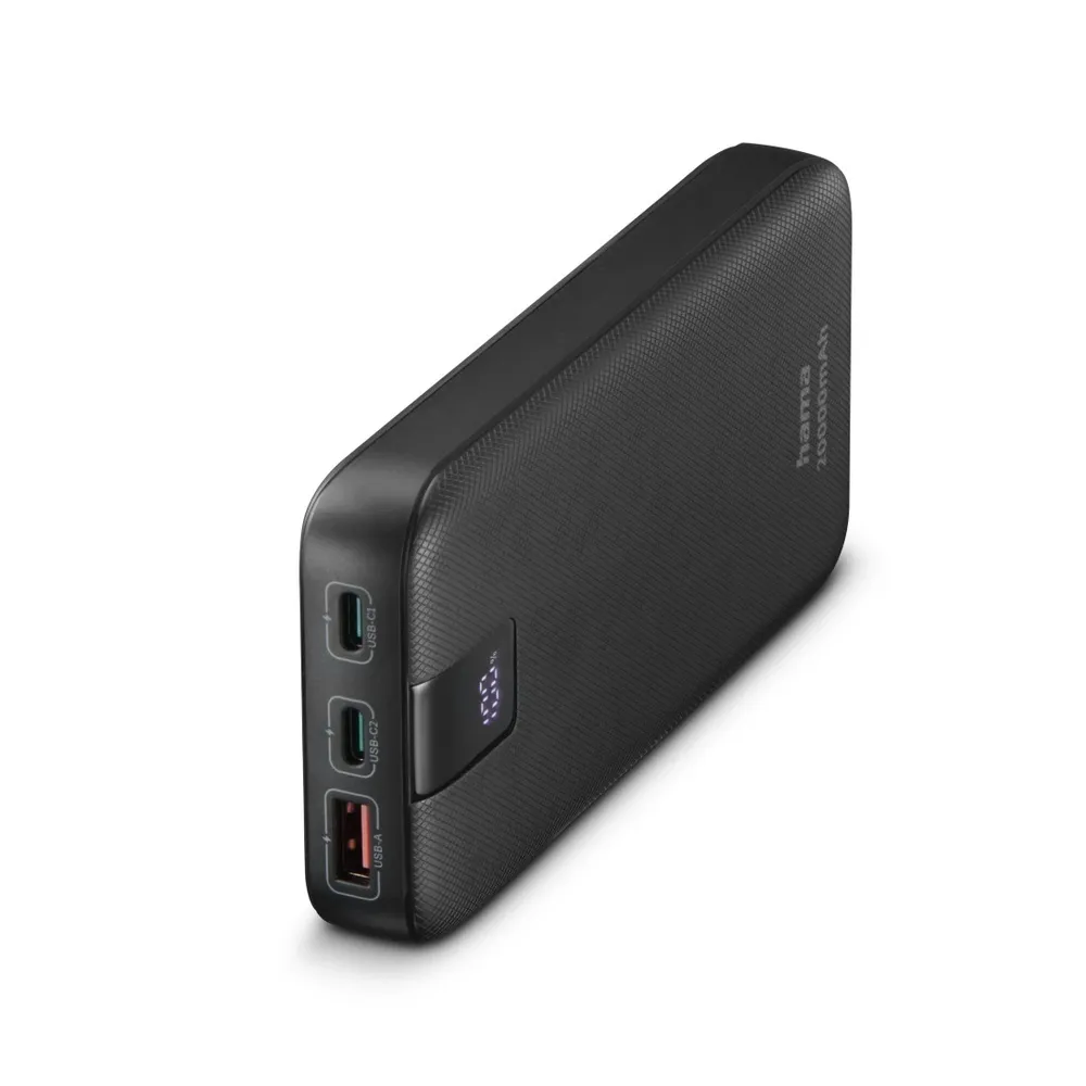 "Power Pack ""PD 20"" 20000mAh, Ausgänge: 2x USB-C, USB-A, Schnellladen, Anth. (00201719)"