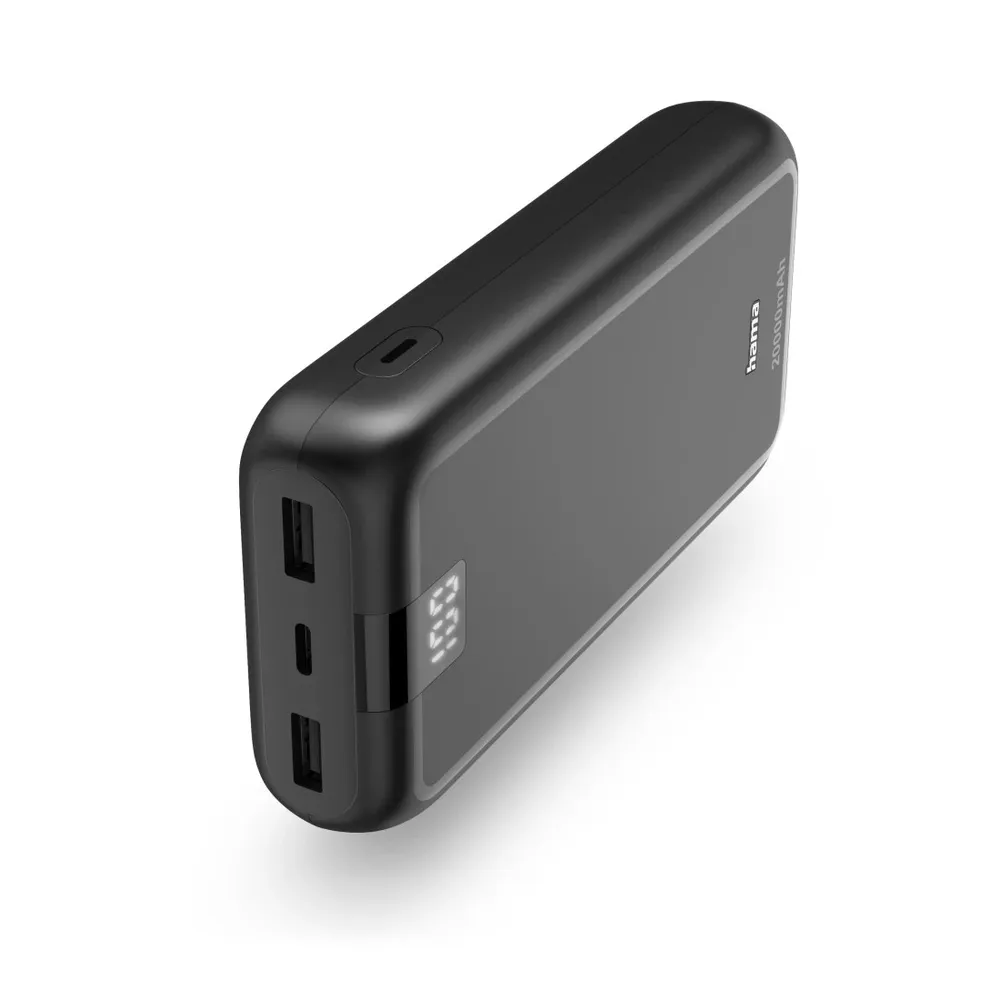 "Power Pack ""Performance 20"", 20000mAh, 3 Ausgänge: USB-C, 2x USB-A, Anth. (00201710)"