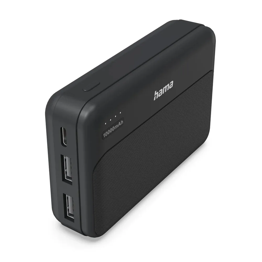 "Power Pack ""Pocket 10"", 10000mAh, Ausgänge: 2x USB-A, Anthrazit (00201770)"