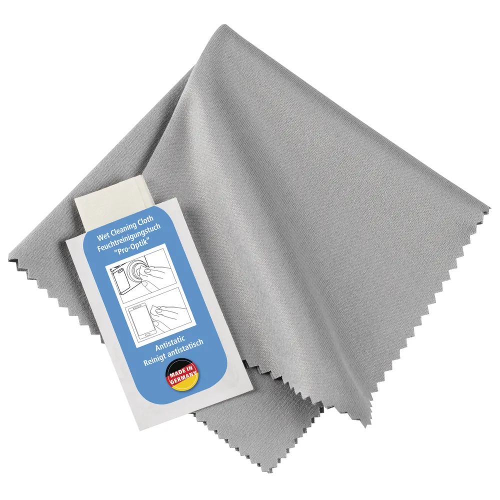 "Reinigungsset mit 30 Feuchttüchern ""Pro-Optik"" und 1 Mikrofasertuch (00005988)"