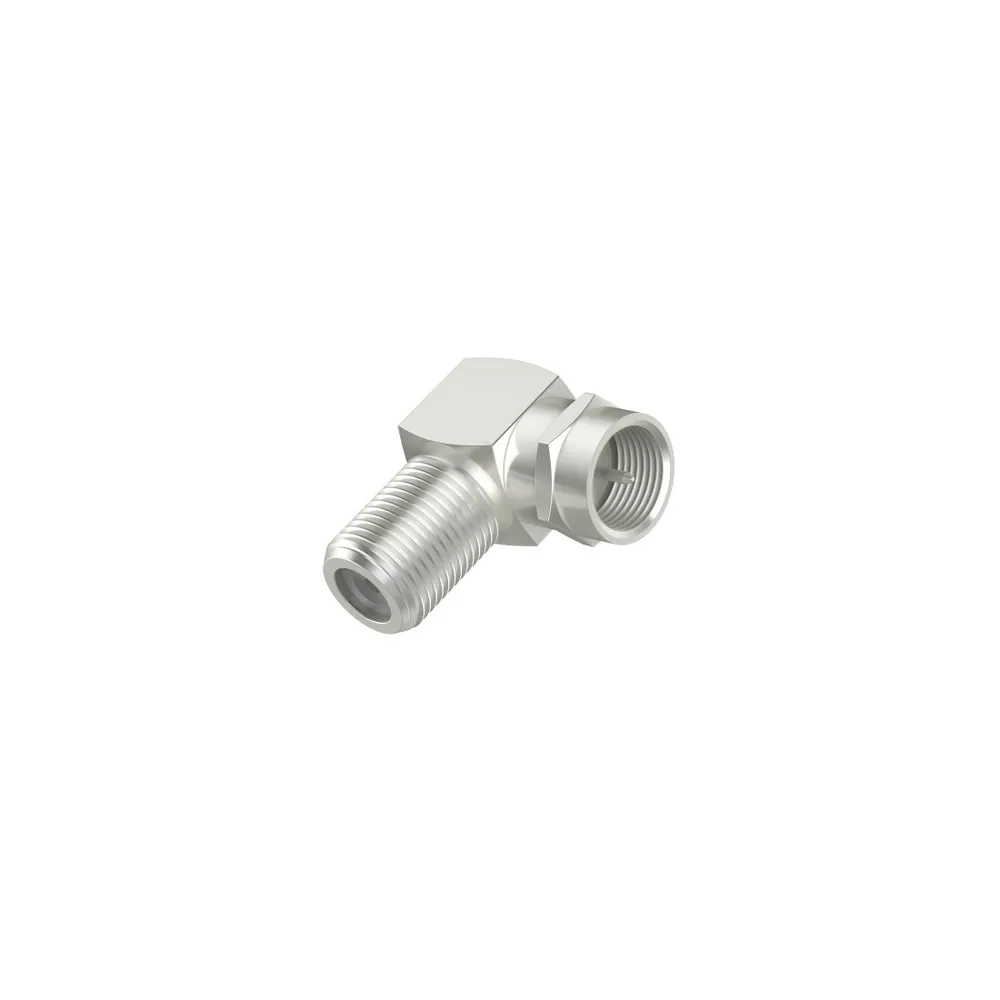 SAT-Adapter, F-Stecker - F-Kupplung, 90° (00205226)