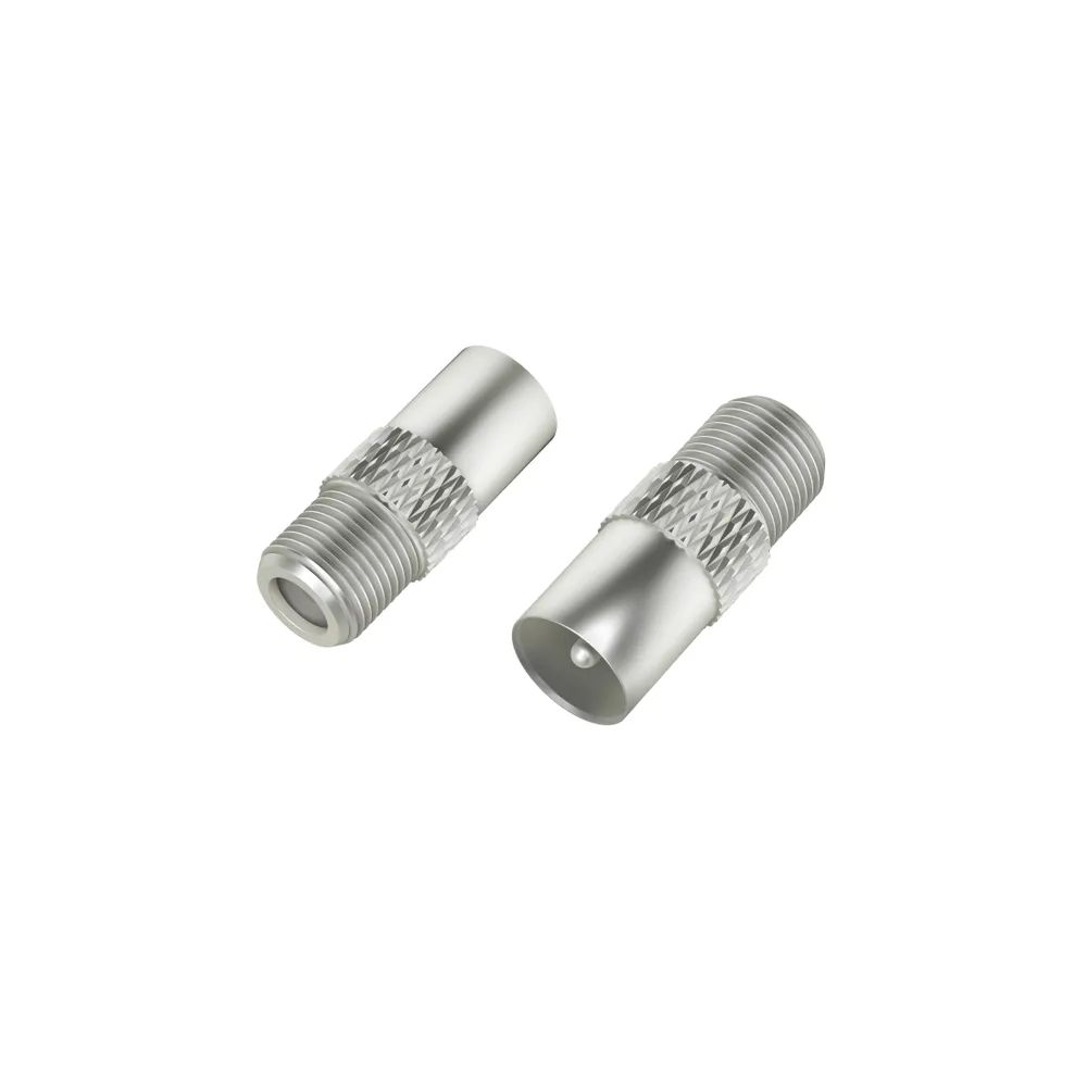 SAT-Adapter-Set F-Kupplung - Koax-Stecker/F-Kupplung - Koax-Kupplung (00205313)