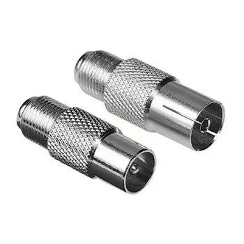 SAT-Adapter-Set F-Kupplung - Koax-Stecker/F-Kupplung - Koax-Kupplung (00047415)