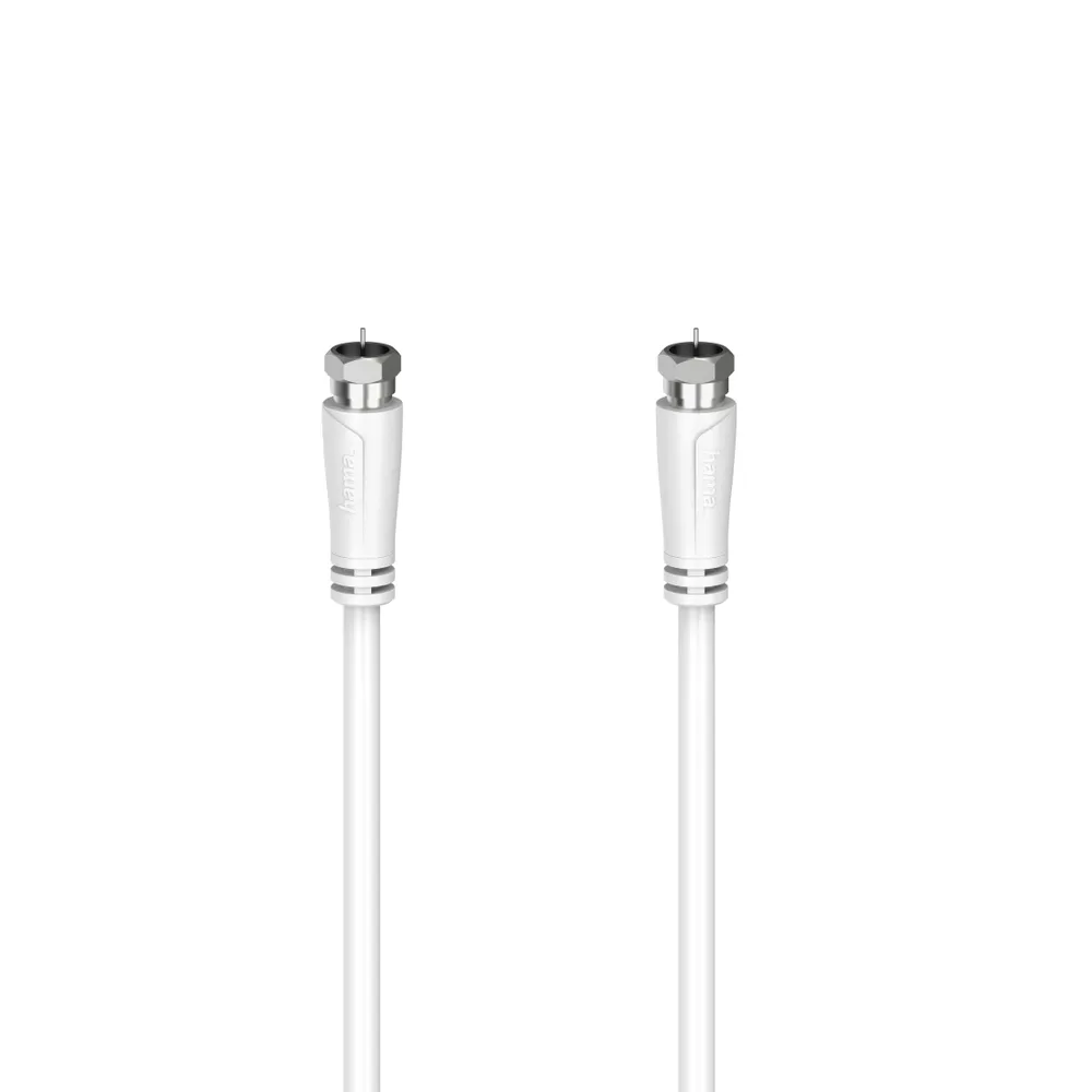 SAT-Anschlusskabel, F-Stecker - F-Stecker, 5,0 m, 90 dB (00205065)