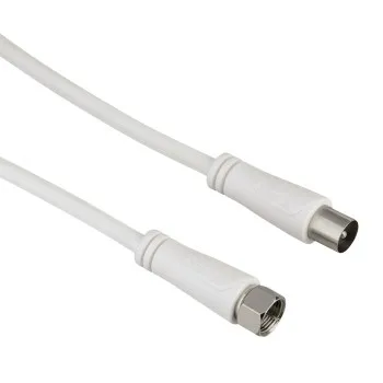 SAT-Anschlusskabel, F-Stecker - Koax-Stecker, 3,0 m, 90 dB (00122433)