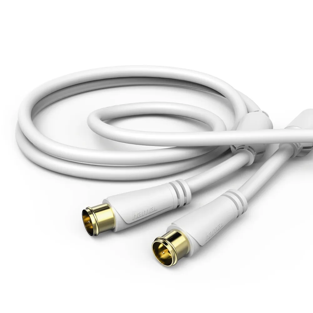 SAT-Anschlusskabel, Quick-F-St. - Quick-F-St., vergoldet, 3,0 m, 100 dB (00179247)