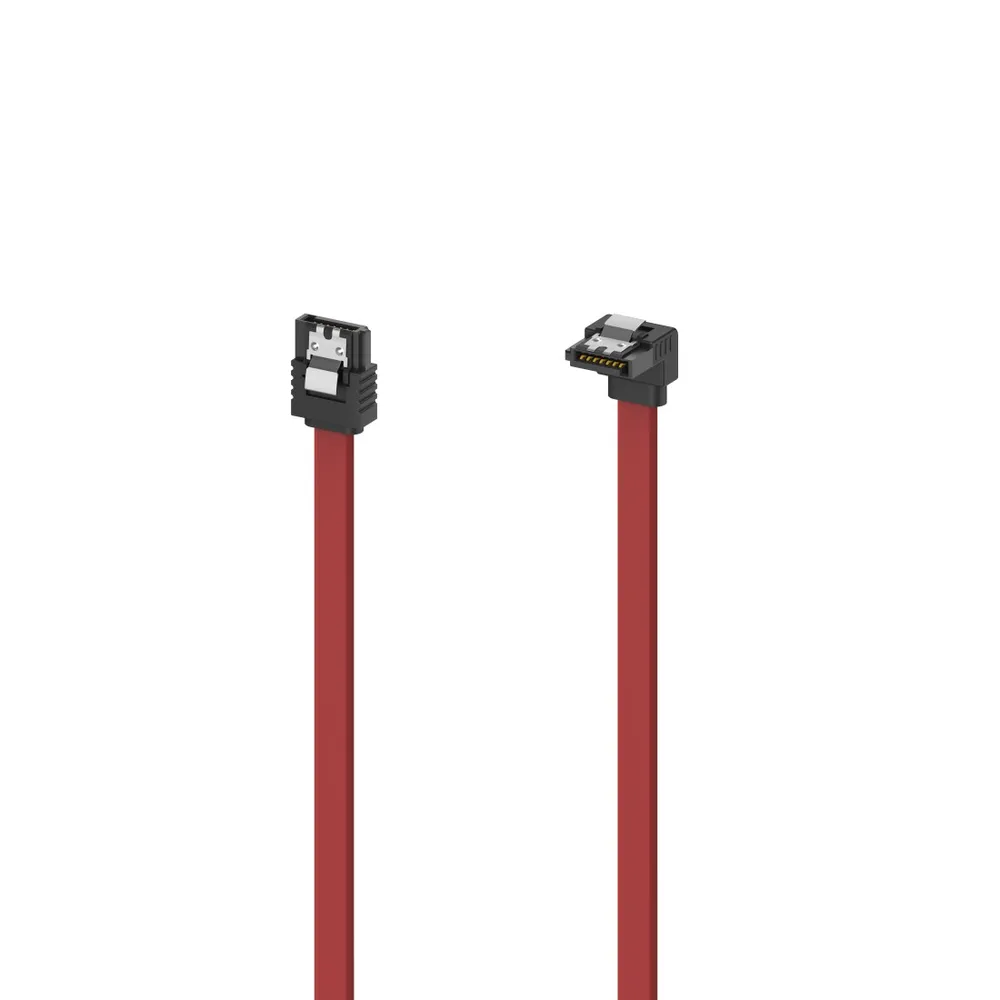 SATA-Kabel, Serial-ATA III, 6 Gbit/s, intern, 90°, 0,60 m (00200740)