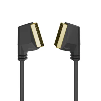 Scart-Verbindungskabel, Stecker - Stecker, vergoldet, 1,5 m (00205082)