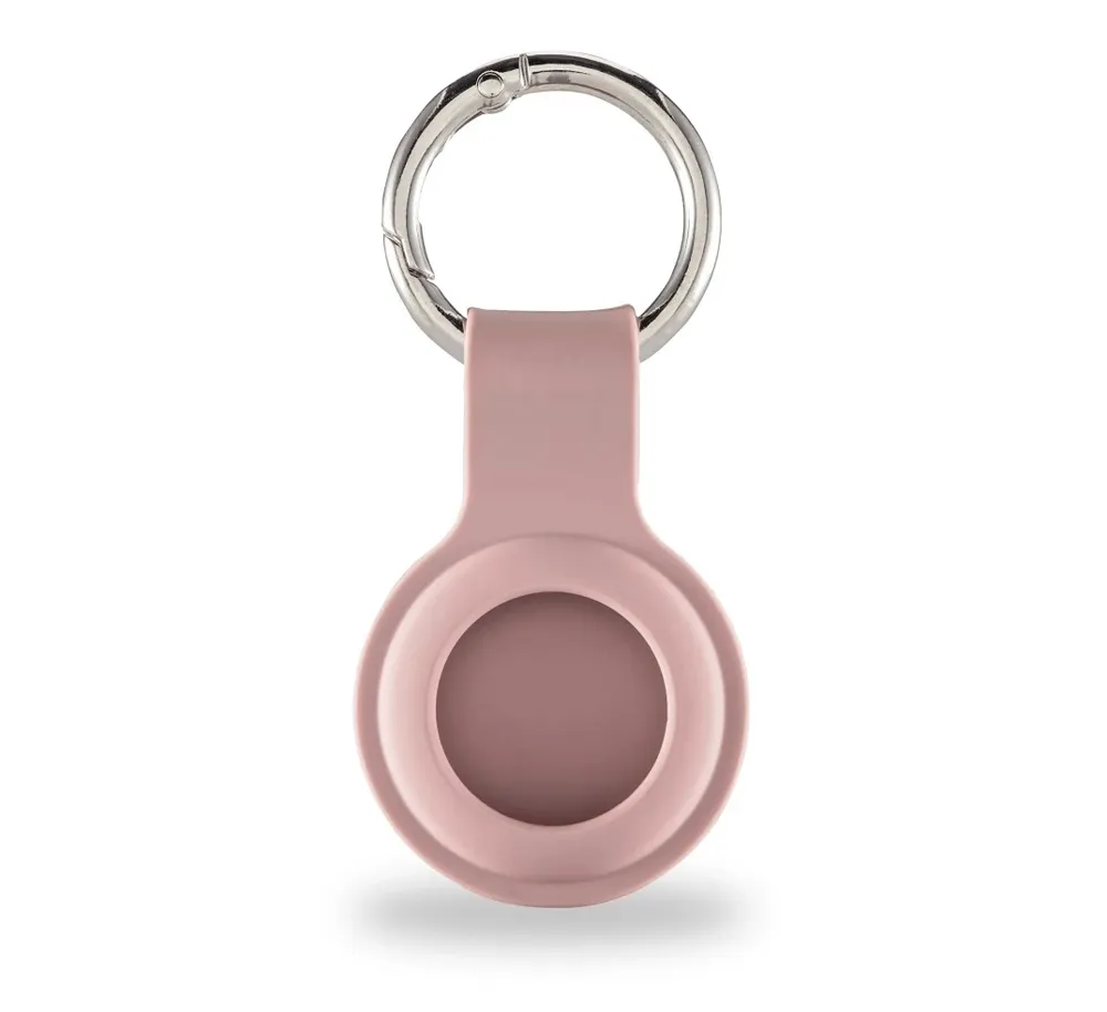 "Schlüsselanhänger ""Fantastic Feel"" für Apple AirTag, Silikon-Look, rosa (00215627)"
