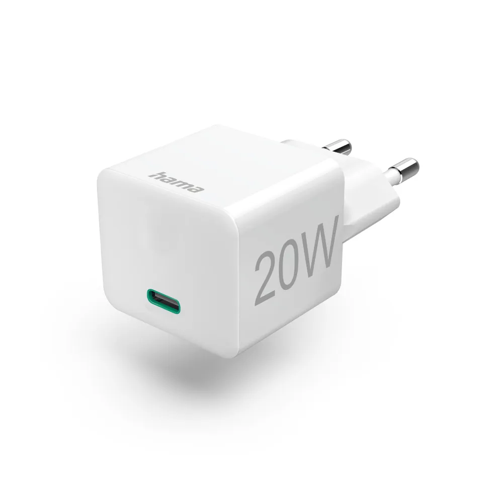 Schnellladegerät, USB-C, Mini-Ladegerät, PD, 20 W, Weiß (00201650)
