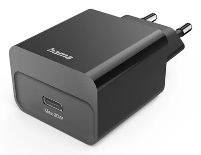 Schnellladegerät, USB-C, PD, 20 W, Schwarz (00201959)