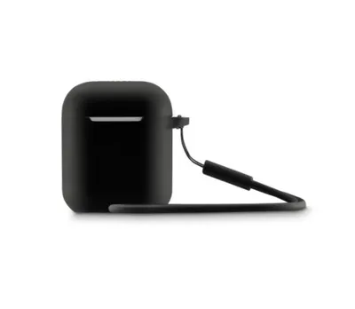 "Schutzhülle ""Fantastic Feel"" für Ladecase AirPods 1. Gen./2. Gen., Schwarz (00210905)"