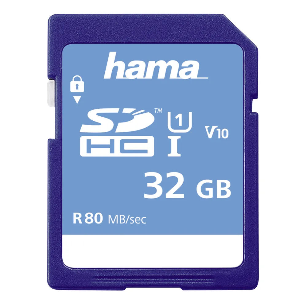 SDHC 32GB Class 10 UHS-I 80MB/s (00181095) Speicherkarte