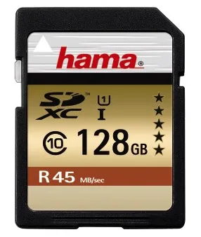 SDXC 128GB Class 10 UHS-I 45MB/S (114945) Speicherkarte