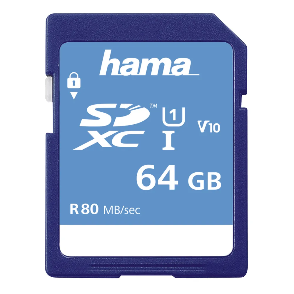 SDXC 64GB Class 10 UHS-I 90MB/s (00213110) Speicherkarte