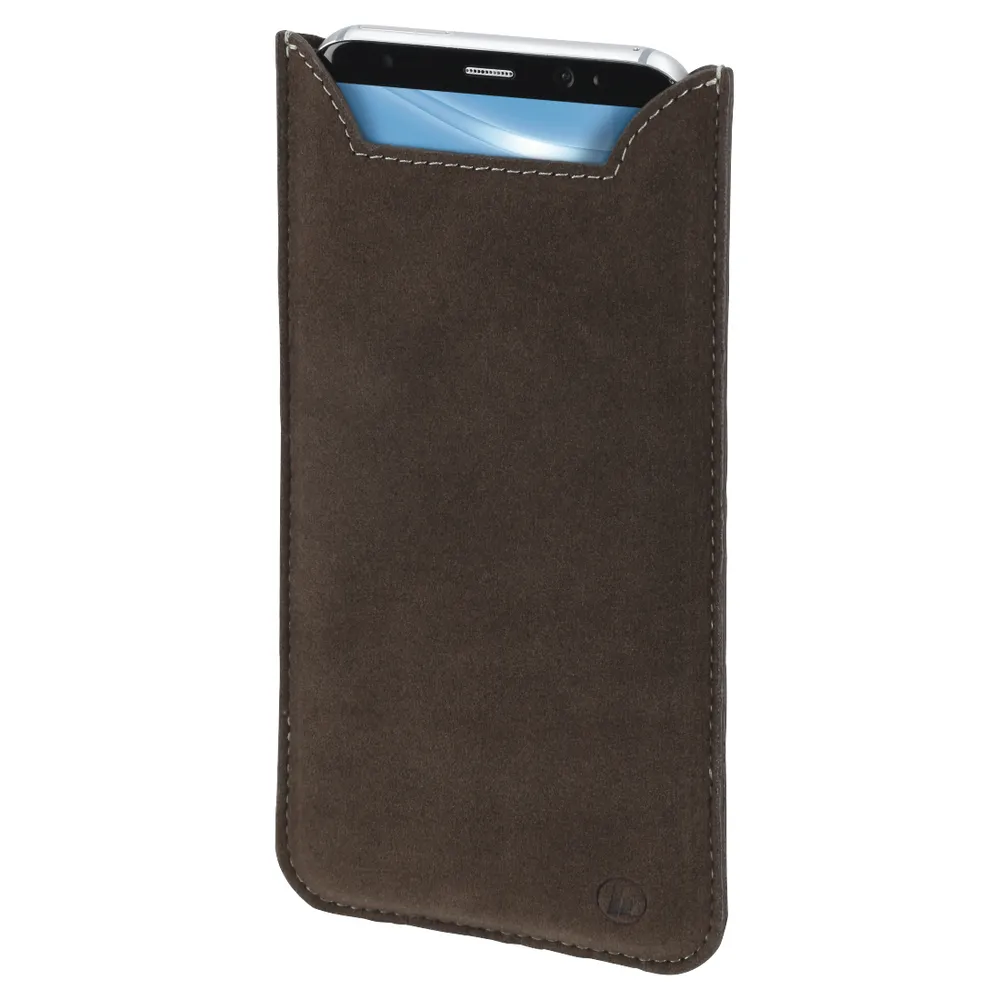"Smartphone-Sleeve ""Soft Fleece"", Größe XL, Braun (00196882) Handyhülle"