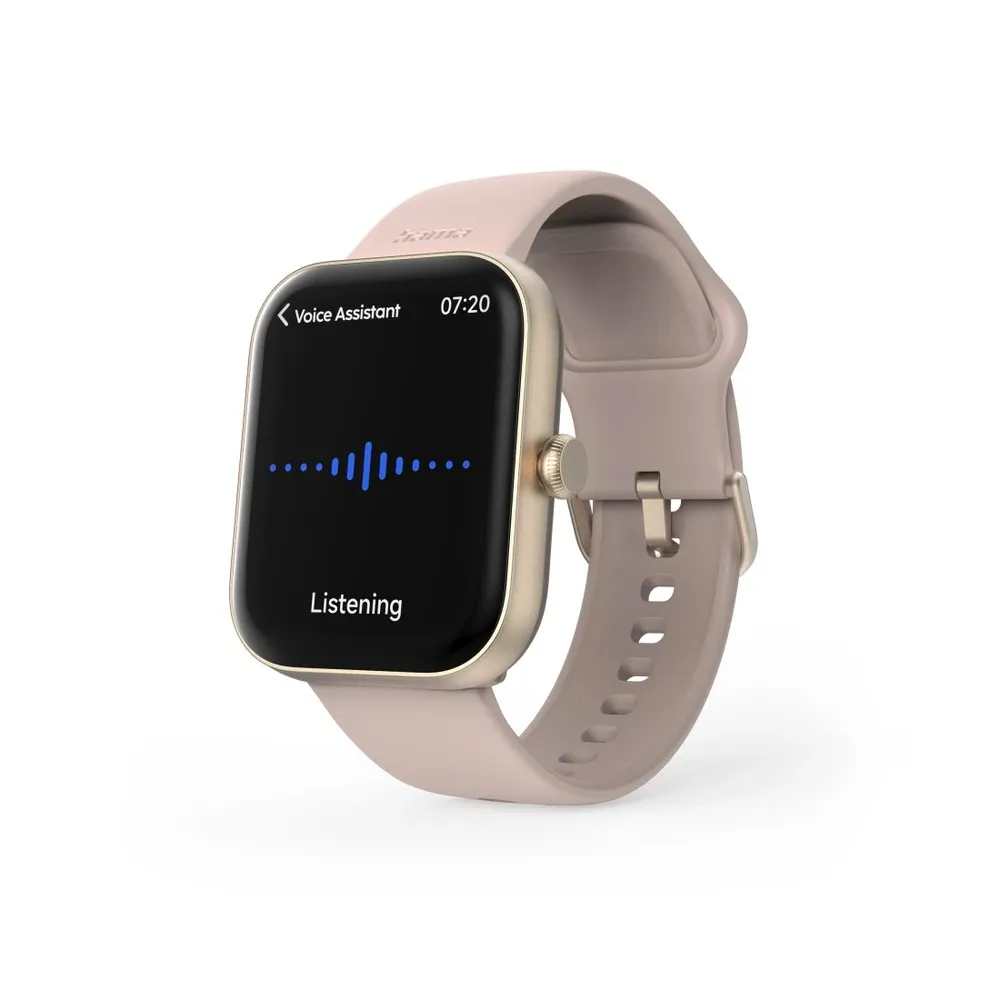 "Smartwatch ""5000"", Telefonfunktion, Schlafanalyse, wasserdicht, 1,65“, Rosè (00178615)"