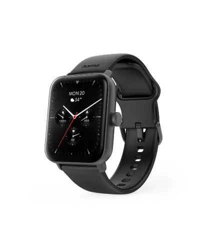"Smartwatch ""6010"", GPS, TFT-Display 1,65"", Telefonfunktion, wasserdicht, SW (00178619)"