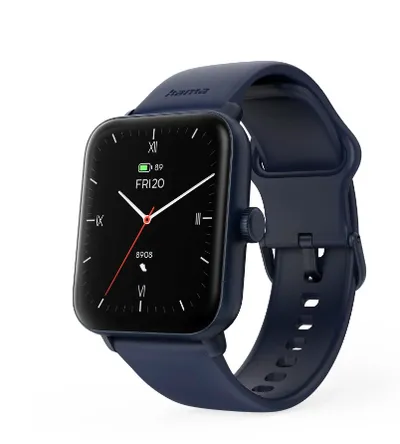 "Smartwatch ""6010"", GPS, TFT-Display 1,65"", Telefonfunktion, wasserdicht, BL (00178621)"