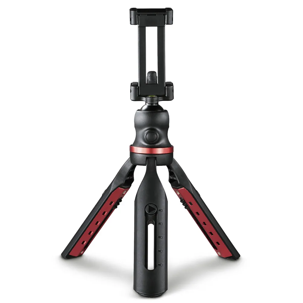 "Stativ ""Solid"" für Handy und Kamera, Reisestativ mit Kugelkopf, max. 19 cm (00004630)"