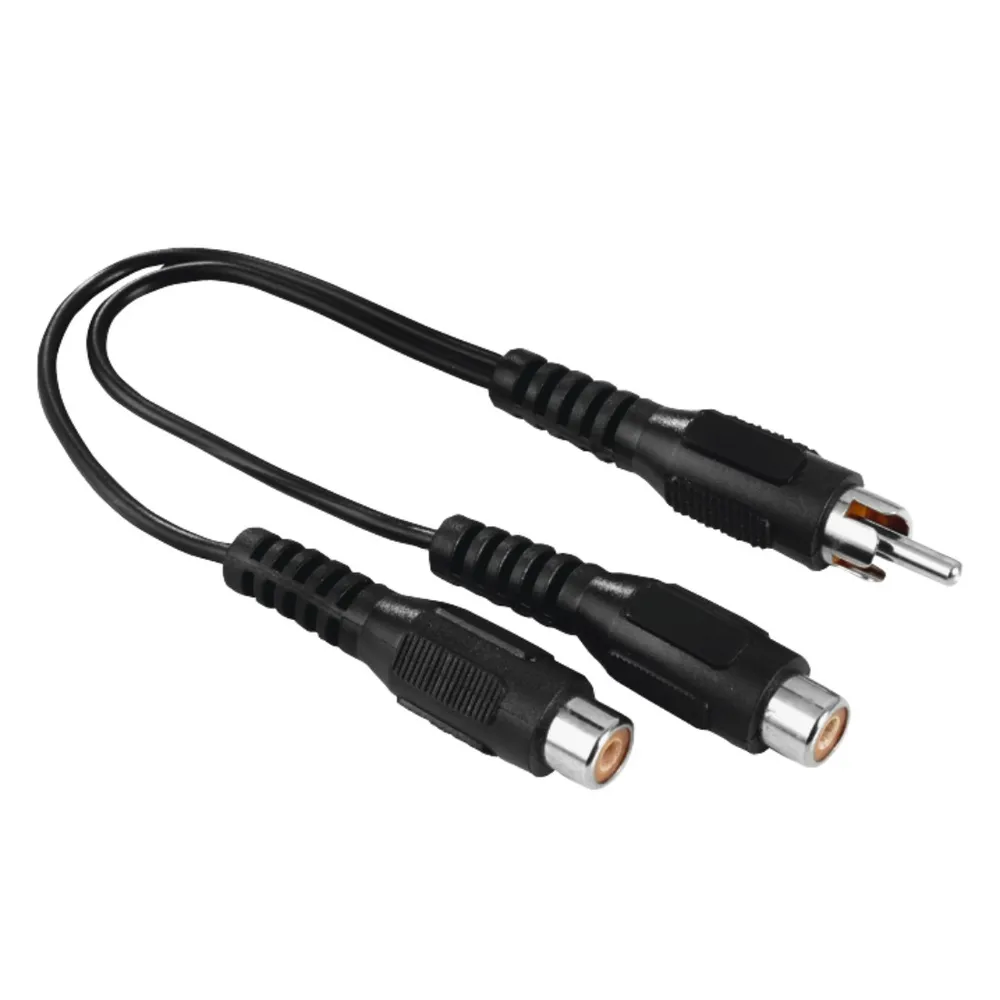 Subwoofer-Adapter, Cinch-Stecker - 2 Cinch-Kupplungen (00205183)